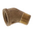 1/2" Brass 45° Street Elbow (Lead Free)