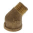 1/2" Brass 45° Street Elbow (Lead Free)