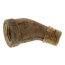 1/4" Brass 45° Street Elbow (Lead Free)