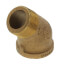 3/4" Brass 45° Street Elbow (Lead Free)