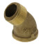 1" Brass 45° Street Elbow (Lead Free)