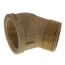 1-1/2" Brass 45° Street Elbow (Lead Free)