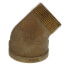 1-1/2" Brass 45° Street Elbow (Lead Free)