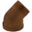 2" Brass 45° Street Elbow (Lead Free)
