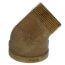 3" Brass 45° Street Elbow (Lead Free)