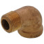 1/2" Brass 90 Deg Street Elbow, Lead Free (Threaded)