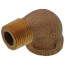 3/8" Brass 90 Deg Street Elbow, Lead Free (Threaded)