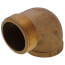 2" Brass 90 Deg Street Elbow, Lead Free (Threaded)