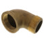 2-1/2" Brass 90° Street Elbow, Lead Free (Threaded)