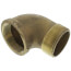 3" Brass 90° Street Elbow, Lead Free (Threaded)