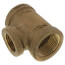 3/4" x 3/4" x 1/2" FIP Brass Tee (Lead Free)