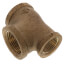 1" x 3/4" x 1" FIP Brass Tee (Lead Free)