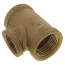 1" x 1" x 3/4" FIP Brass Tee (Lead Free)