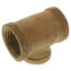 1" x 1" x 3/4" FIP Brass Tee (Lead Free)