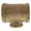 1-1/4" x 1-1/4" x 3/4" FIP Brass Tee (Lead Free)
