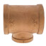 1-1/2" x 1-1/2" x 1" FIP Brass Tee (Lead Free)