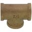 1/2" FIP Brass Tee (Lead Free)