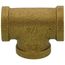 1/4" FIP Brass Tee (Lead Free)