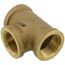 3/4" FIP Brass Tee (Lead Free)