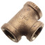 3/8" FIP Brass Tee (Lead Free)