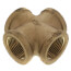 3/4" Brass Cross (Lead Free)