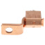 Copper Single-Conductor, One-Hole Mount Lug w/ Offset Tang, 14 AWG-6 Str