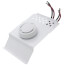 Double Pole Electric Baseboard Heater Thermostat (White)