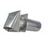 4" ASM320 Aluminium Standard Mouth Vent Termination Hood w/ Flapper
