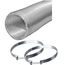 4" x 8 Ft. V220 Semi-Rigid Flexible Aluminium Duct