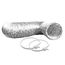 4" x 8 Ft. WMF661 SilverDuct Wire Helix Aluminium Foil Hose