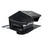 4" GRV824 Roof Vent Hood w/ Flapper and 1/4" Screen