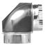 4" Aluminum Close Elbow
