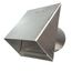 10" GWM624 Galanized Heavy Gauge Wall Vent Hood w/ 11" Tail, Flapper, & Screen