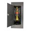 Concrete Deck Versatile Gas Plug & Anodized Aluminum Door with 3/4" NPT Inlet x 3/4" Quick Disconnect Outlet