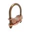 Grounding Connector, Cable To Rod Or Pipe, 2/0 Awg (Sol) -250 Kcmil, 2" Pipe, 2"-2-3/8"Rod