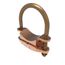 Grounding Connector, Cable To Rod Or Pipe, 2/0 Awg (Sol) -250 Kcmil, 2" Pipe, 2"-2-3/8"Rod