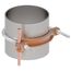 Mechanical Grounding Connector, Conductor To Water Pipe, 4-4/0 Awg, 6" Pipe, 3/8" Stud