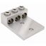 K3A-U 2-Hole Universal Terminal (600 KCMIL, Triple)