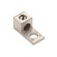 Aluminum Universal Terminal, 1 Hole, 500-1000 Kcmil, 5/8" Stud, 1 Screw, Al/Cu Rated.