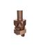Mechanical Grounding Connector, Cable To Flat, 1-4/0 Awg, 5/8" Stud, 1-3/4" Height