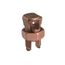 Split Bolt Connector, Run/Tap, #1 Awg-3/0 Awg Str