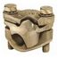 Mechanical Parallel Clamp for Cu, Run: #1-4/0 AWG, Tap: #1-4/0 AWG, QPX2828