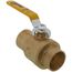 1-1/4" Full Port Sweat Ball Valve (Lead Free)