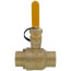 1-1/4" Sweat Ball Valve w/ Hose Drain (Lead Free)