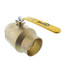 4" Full Port Sweat Ball Valve (Lead Free)