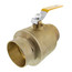 4" Full Port Sweat Ball Valve (Lead Free)