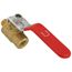 1/8" FIP x MIP Full Port Forged Brass Mini Ball Valve