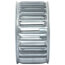 Galvanized Steel Blower Wheel (3-13/16" Diameter x 1-7/8" Width, 1/4" Bore)