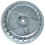 Galvanized Steel Blower Wheel (4-1/4" Diameter x 2" Width, 1/4" Bore)