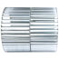 Galvanized Steel Blower Wheel (5-45/64" Diameter x 4" Width, 1/2" Bore)